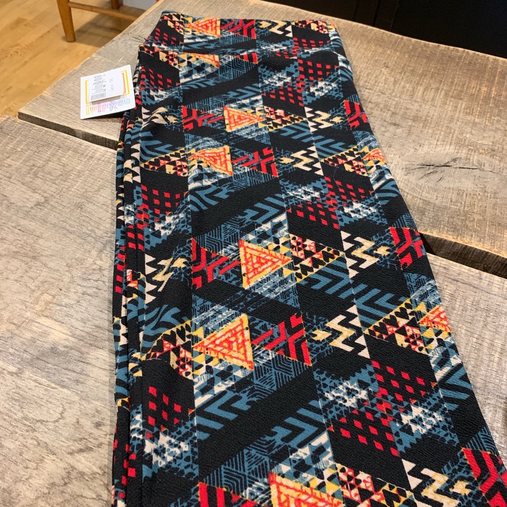 LuLaRoe Cassie Stretch MIDI Skirt Denim Colors